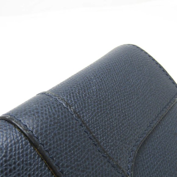 Valextra Punch Long Wallet With Coin Purse/3 Cards V9U14 Men,Women  Calfskin ... - Picture 5 of 15